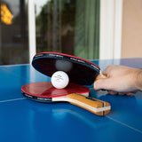 PRO SPIN Ping Pong Paddles - High-Performance Set with Premium Table Tennis Rackets, 3-Star Ping Pong Balls, Compact Storage Case | Professional Quality Ping Pong Paddle Set (4-Player Set) PRO SPIN