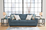 Signature Design by Ashley Cashton Casual Sofa for Living Room, Blue Signature Design by Ashley