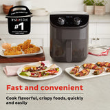 Instant Pot Essentials 4QT Air Fryer with EvenCrisp Technology that Crisps and Reheats, Easily Adjust Time & Temperature For Quick Meals, 100+ In-App Recipes, from the Makers of Instant Pot, Black Instant Pot