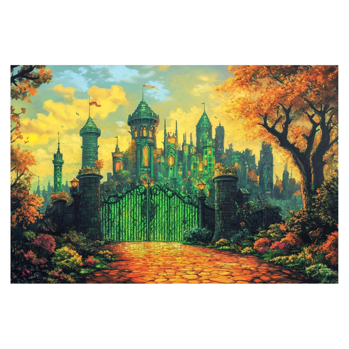 IREDLII DIY Diamond Art Kits for Adults Classic Movie Scenes, Full Drill Round Rhinestone Diamond Painting Kits for Adults, Cross Stitch Embroidery Canvas for Crafts Home Wall Decor 50x40cm IREDLII