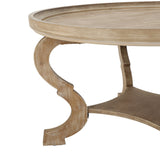 Christopher Knight Home Althea Faux Wood Circular Coffee Table, Nature Christopher Knight Home