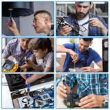 80 IN 1 Professional Computer Repair Tool Kit, Precision Screwdriver Set with 56 Bits, Magnetic Screwdriver Set for Laptop, PC, MacBook, Tablet, iPhone, PS4, Electronics, Gamer Tech Gifts for Men UnaMela