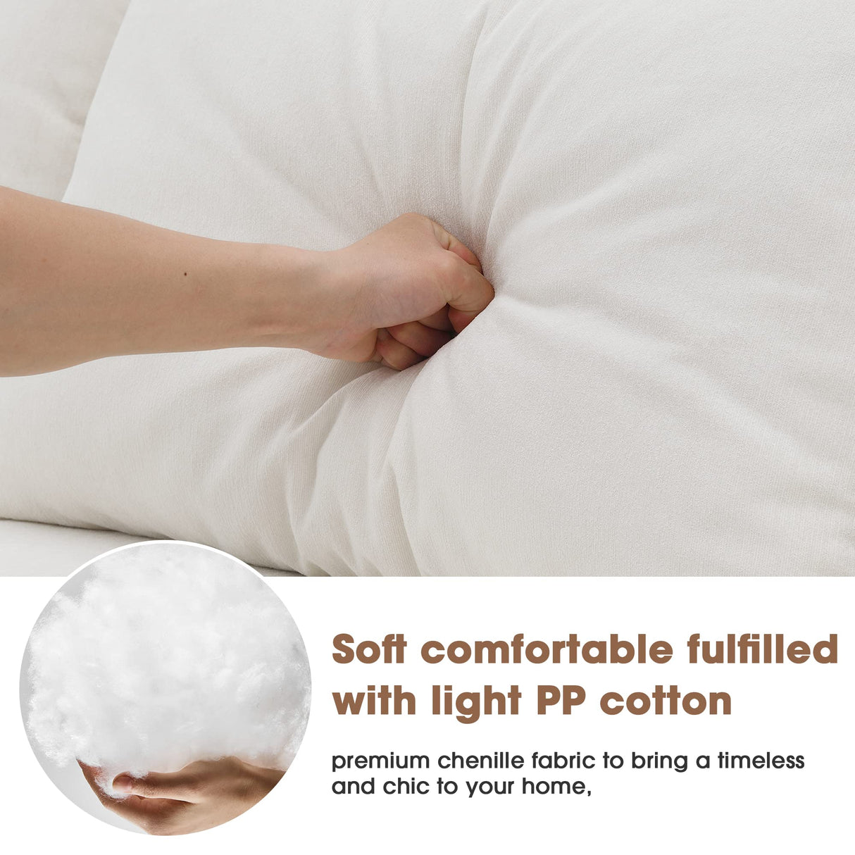 Merax Modern Convertible Sectional Sofa Couch,L-Shape Modular Sofa Set Upholstered Sectional Couches for Living Room Free Combination Sofa Set Merax