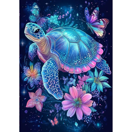 CraftCraze Diamond Art Kits for Adults Sea Turtles Diamond Painting Kit Suitable for Beginners, DIY Paint with Round Full Drill Diamond Gem Painting,Home Decor 11.8 x 15.7 inches CraftCraze