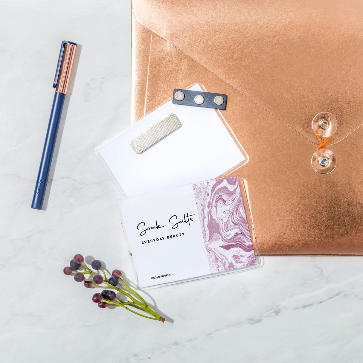 Avery Customizable Name Badges with Magnets, 3" x 4", Clear Name Tag Holders with White Printable Inserts, 24 Magnetic Name Badges (8780) AVERY