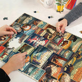 Vintage National Parks Puzzle for Adults 1000 Pieces, Travel Poster Landscape Puzzle Including Yellowstone Zion Acadia Yosemite, Nature Jigsaw Puzzles Scenery Mountain Scene PICKFORU