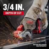 CRAFTSMAN V20 Cordless Cut-Off Tool, Brushless RP, 3 Inch, Small Circular Saw, Bare Tool Only (CMCM300B) CRAFTSMAN