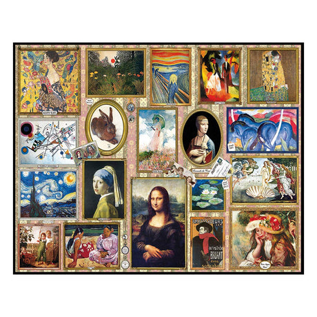 White Mountain Puzzles Great Paintings - 1000 Piece Jigsaw Puzzle White Mountain