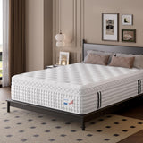 BedStory King Mattress, 12 Inch Firm Mattress with Extra Back & Lumbar Support, Signature Collection Hybrid Mattresses for Pressure Relief, Edge Support, Forever Warranty, 365 Nights Trial BedStory