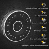 KAER 12-15 Gun Safe for Home, Large Rifle Safe & Pistol Cabinet with 3 Adjustable Gun Racks, 4 Pistol Pockets, Unassembled Digital Large Gun Locker for Gun & Ammunition Storage KAER