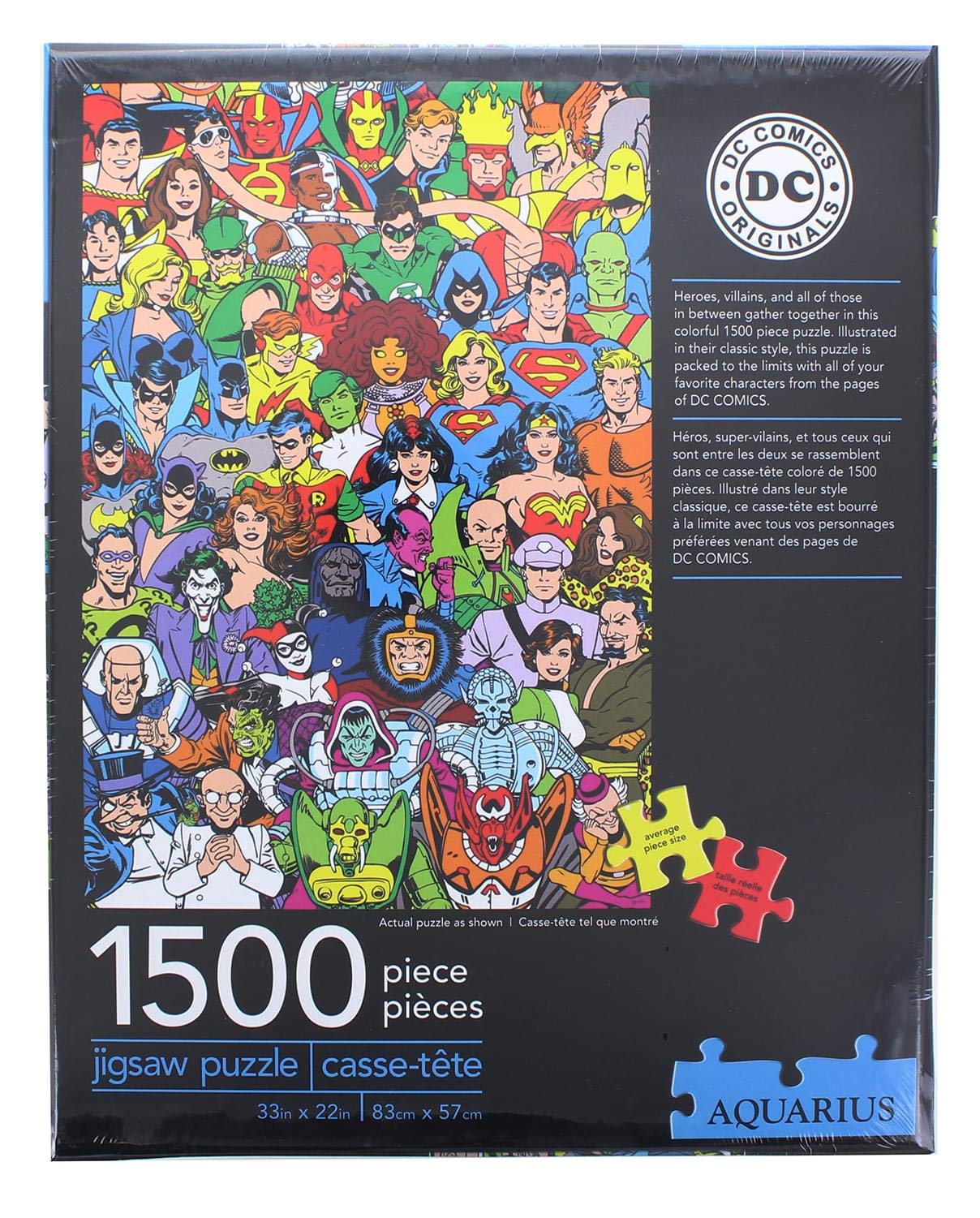 Aquarius DC Comics Retro Universe Jigsaw Puzzle (1500-Piece) AQUARIUS