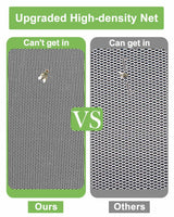 Lauon Large Food Cover,6 Pack Mesh Food Tent,17"x17",White Nylon Covers,Pop-Up Umbrella Screen Tents,Patio Net for Outdoor Camping, Picnics, Parties,BBQ,Collapsible and Reusable Lauon