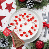 IMIKEYA Wooden Beads Garland: Farmhouse Wood Bead Garland for Tiered Tray Christmas Hanging Pendant Wood Bead Pendant Boho Wooden Garland Modern Farmhouse Decor IMIKEYA