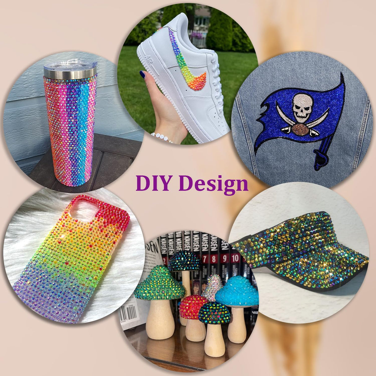 30000Pcs Resin Jelly Rhinestones for Bedazzling, Mixed-Color 3mm Flatback Gems for Diamond Art, Bedazzler Kit with 3Pcs 10ml B7000 Jewelry Glue for Crafting Crafts Book Shoes Nail Art TINKRSTUFF