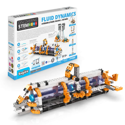 Engino STEM Toys, Fluid Dynamics, Building Toys for Kids 9+, Educational Kit, Gift for Boys & Girls, Fun STEM Projects, Engineering Kit (6 Model Options)