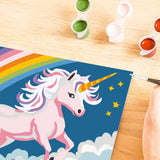 Ravensburger Creart Pink Unicorn Paint by Numbers Kit for Children Ravensburger