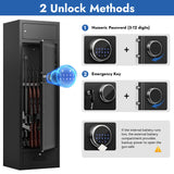 KAER 10-15 Gun Safes for Home Rifle and Pistols, Large Gun Cabinets for Rifles and Shotguns,Gun Rifle Safe with Drawer,Gun & Ammunition Storage & Safes (Assembly Required) KAER