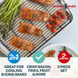 Nordic Ware Oven Crisp Baking Tray, 17.10 x 12.40 x 1.40 inches, Natural Nordic Ware