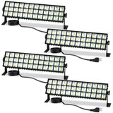 YQNLIFA 4Pack 100W Shop Light, 11000LM 6000K Daylight White Super Brighter LED Shop Light, IP66 Waterproof Garage Light with 1.8M/6FT Cord Bay Light for Workshop Yard Garage Warehouses Yard YQNLIFA