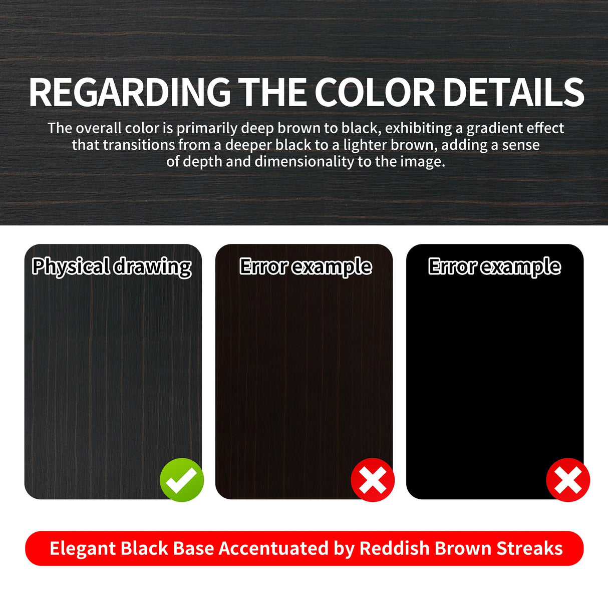 SSLine Modern 24" Floating Bathroom Vanity with Sink Wall Mounted Bathroom Vanity with Top Basin & Storage Cabinet Luxury Black Wood Hanging Vanity w/Ceramic Sink & Gold Handles for Small Space SSLine