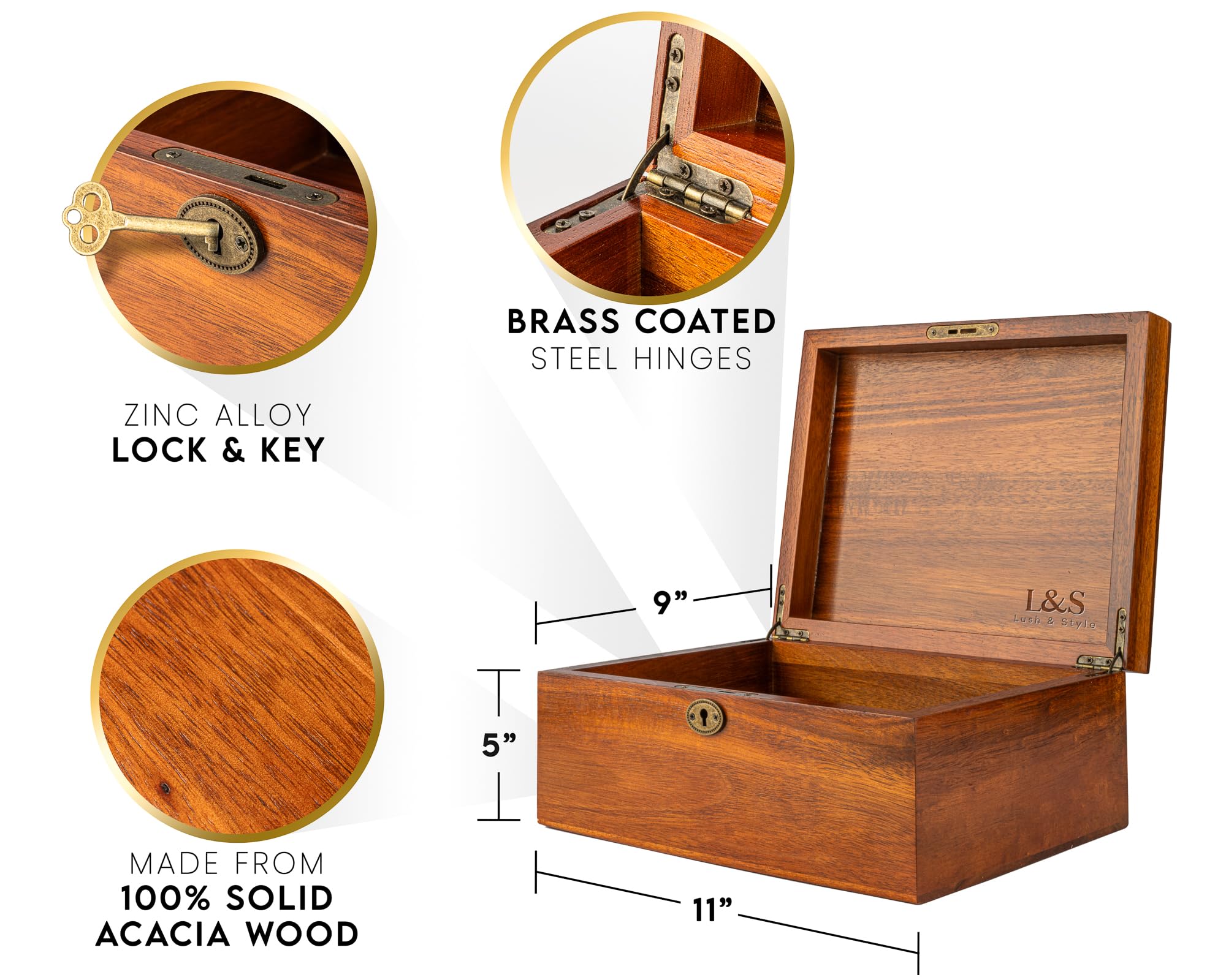LUSH & STYLE Storage Box - Thumbnail 2