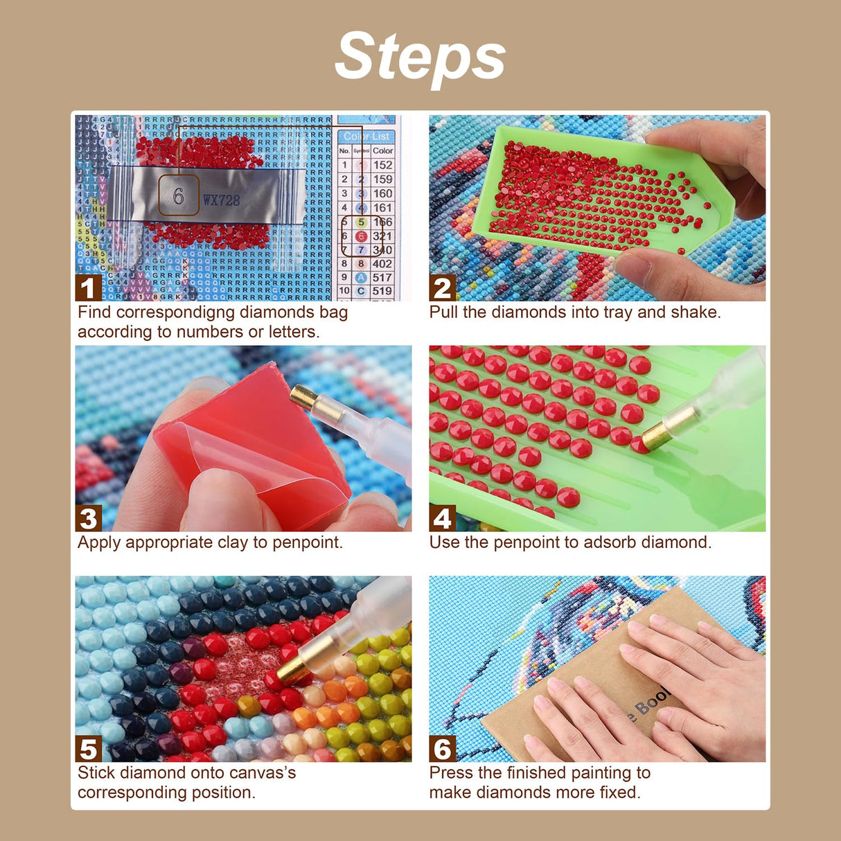 Stalente Diamond Painting Kits for Adults Fox, 5D DIY Diamond Art Kits for Beginners Round Full Drill Diamond Painting for Home Wall Decoration Gift 12×12inch, Fall Maple Leaf Stalente