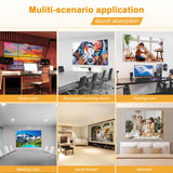 MecTo Custom Acoustic Wall Art, 78.7x39.3in Self-Adhesive Customized Soundproof Panels, 10 Pack Personalized Wall Decorative Sound Absorbing Panels for Home & Office MecTo