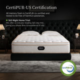 HIRELIX 12 Inch Queen Hybrid Mattress, Medium Firm with Memory Foam and Individually Wrapped Pocket Coils, Fiberglass-Free, CertiPUR-US Certified HIRELIX