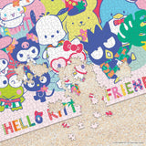 Hello Kitty and Friends Tropical Times 1,000 Piece Jigsaw Puzzle | Collectible Puzzle Artwork Featuring Hello Kitty, Cinnamoroll, Keroppi | Officially-Licensed Hello Kitty Puzzle & Merchandise USAOPOLY