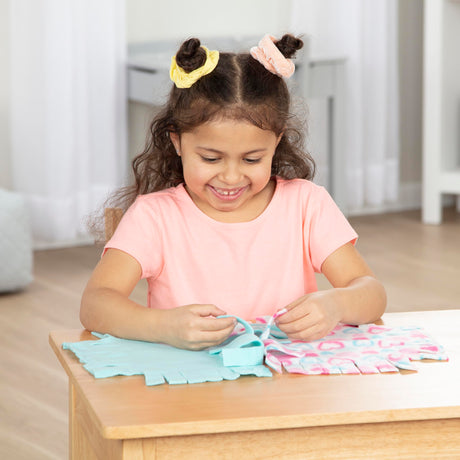 Melissa & Doug Fleece Quilt No-Sew Craft Kit, Multi Melissa & Doug