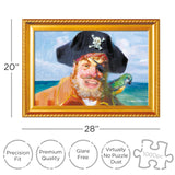 AQUARIUS Spongebob Painty The Pirate 1000pc Puzzle (1000 Piece Jigsaw Puzzle) - Glare Free - Precision Fit - Officially Licensed SongeBob SqaurePants Merchandise & Collectibles -22x28 Inches AQUARIUS