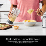 Ninja Blender and Food Processor Combo, Foodi Power Blenders For Kitchen and Personal Size, Smoothie Maker, 6 Functions for Bowls, Spreads, Shakes, 72-oz. Glass Pitcher & To-Go Cups, Silver SS401 Ninja