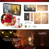 FUNPOLA LED 3D Puzzle Clock Building Model, 3D Acrylic Puzzle Tower Clock Building Model Desktop LED Ornament Clock Home Decor Elegant Gifts for Teens/Adults (LED-TC03 Arcylic) FUNPOLA