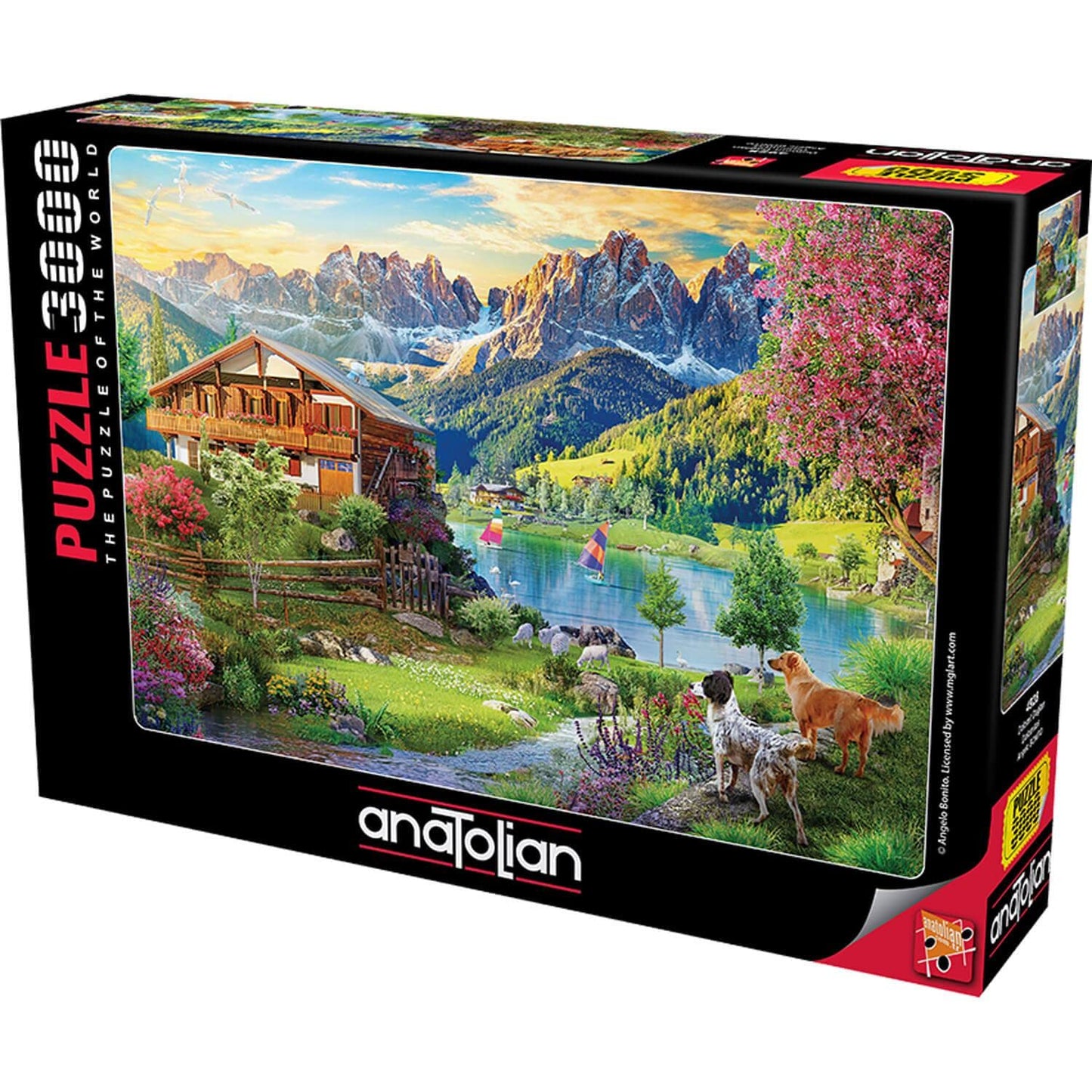 Anatolian Puzzle - Dolomitas, 3000 Piece Jigsaw Puzzle, #4928