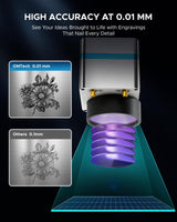 OMTech 30W MOPA Fiber Laser Engraver with LightBurn, 5.9"x5.9" Laser Marking Machine for Metal Color Marking, Metal Etching Machine with JPT Source EZCad Galvo Lens 100,000 Hour Lifespan OMTech