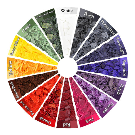 MAQIHAN Candle Color Dye for Soy Wax - 16 Popular Vibrant Colors Wax Dye for Soy Candle Making,Bulk Soy Wax Dyeing Chips for Making Candles,Safe and Natural,DIY Supplies MAQIHAN