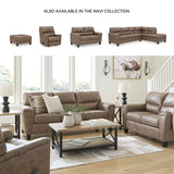 Signature Design by Ashley Navi Modern Queen Sofa Sleeper with Removable Cushions, Dark Brown Signature Design by Ashley