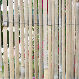 Forever Bamboo Natural Split Rolled Bamboo Fence Panel for Garden Privacy Fence Screen for Indoor or Outdoor 4 Ft H x 6 Ft L (2-Pack) FOREVER BAMBOO