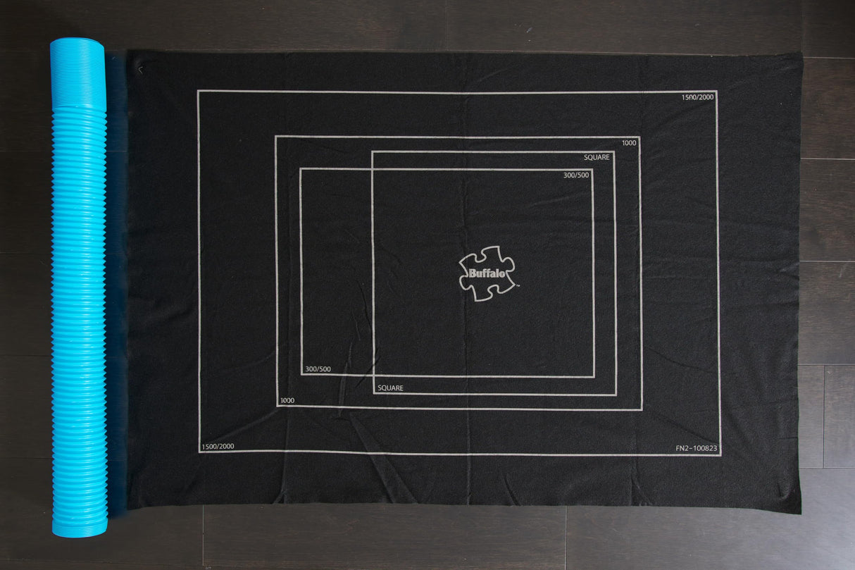 Buffalo Games - Roll-up Puzzle Mat - Jumbo Size for up to 2000 Piece Puzzles - Easy Storage and Clean Up - Save Your Jigsaw Puzzle Buffalo Games