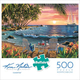 Buffalo Games - Kim Norlien - Summertime - 500 Piece Jigsaw Puzzle For Adults -Challenging Puzzle Perfect for Game Nights - Finished Size is 21.25 x 15.00 Buffalo Games