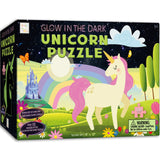 Hapinest 100 Piece Unicorn Puzzle Glow-in-The-Dark Puzzle for Kids Girls & Boys, Birthday Gift w/Bonus Memory Matching Cards & LED Flashlight, Jigsaw Puzzles for Kids Ages 5 6-8 10-12 Years Old and Up Hapinest