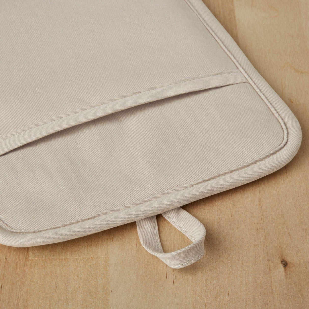 KitchenAid Ribbed Soft Silicone Pot Holder 2-Pack Set, Milkshake Tan, 7"x9" KitchenAid