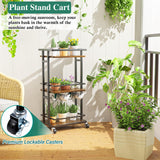 OKZEST 4-Tier Liquor Cabinet with Wine Rack, Mini Bar Cart for Home, Small Liquor Bar for Alcohol, Rolling Kitchen Serving Cart on Wheels, Wine Drink Cart for Party, Bar Stand for Small Space OKZEST