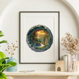 Jigfoxy Wooden Puzzle for Adults, 3D Visual Forest Wooden Jigsaw Puzzles for Adult, Unique Animal Shape Wood Cut Puzzles, Christmas Thanksgiving Gifts for Friends Family (M-11.4 * 11.3in-200pcs) Jigfoxy