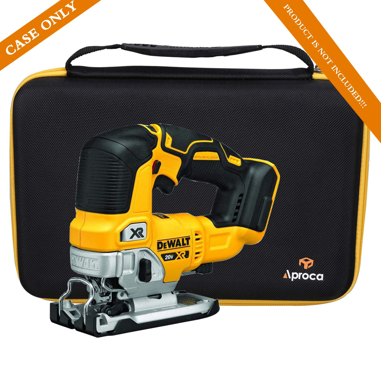 Aproca Hard Storage Travel Carrying Case for DEWALT 20V MAX XR Jig Saw (DCS334B) Aproca