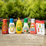 Melissa & Doug 5-Piece Favorite Condiments Play Food Set - Play Ketchup and Mustard Bottles, Pretend Play Food Set For Kids Ages 3+ Melissa & Doug
