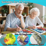 AMORARS Wolf Diamond Painting Kit for Adults, Animal Diamond Art Beginners - DIY Full Diamond Dot Gem Art Paintings, Suitable Gifts, and Home Decoration Crafts, 12x12Inch AMORARS