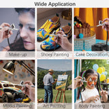 Orcair Air Brush Kit with Compressor,40PSI High Pressure Compressor with Auto Stop,Dual Action Multi-Function Airbrush Compressor with Cleaning Kit for Painting,Craft Model,Nail Art,Makeup,Tattoo Orcair