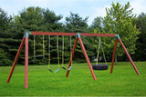 Easy 1-2-3 90° A-Frame Swing Set Bracket Heavy Duty for Ez, Simple Install - DIY Swing Set Parts Eastern Jungle Gym