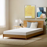 GAESTE 5 Inch Twin Green Tea Cooling Gel Memory Foam Mattress Medium Firm CertiPUR-US Certified Mattress in a Box Comfortable and Supportive No Fiberglass (Twin, 5 in) GAESTE